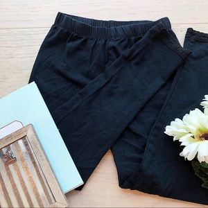 SALE! Black Pants w/ Laced Bottom Children's